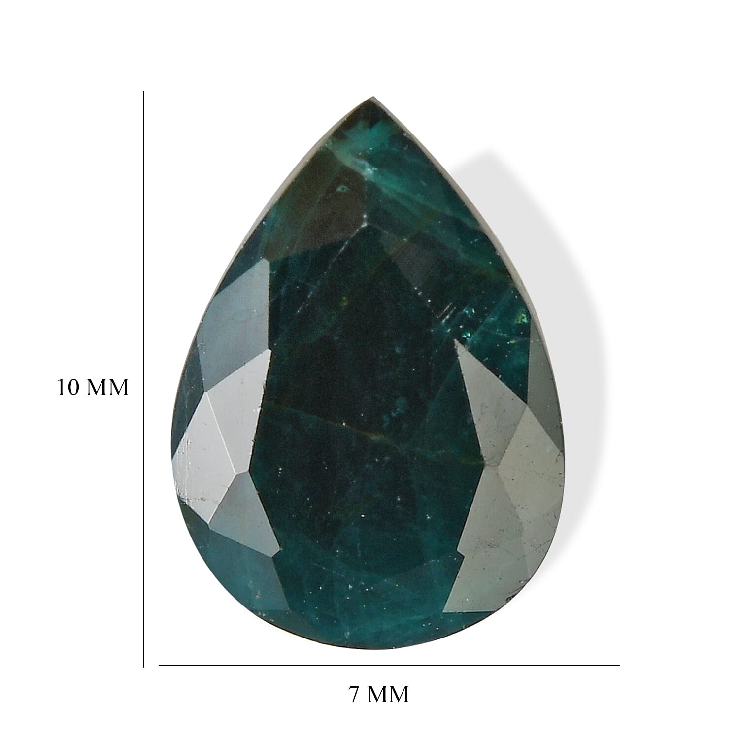 AA Teal Grandidierite (Pear 10x7 mm) 1.54 ctw
