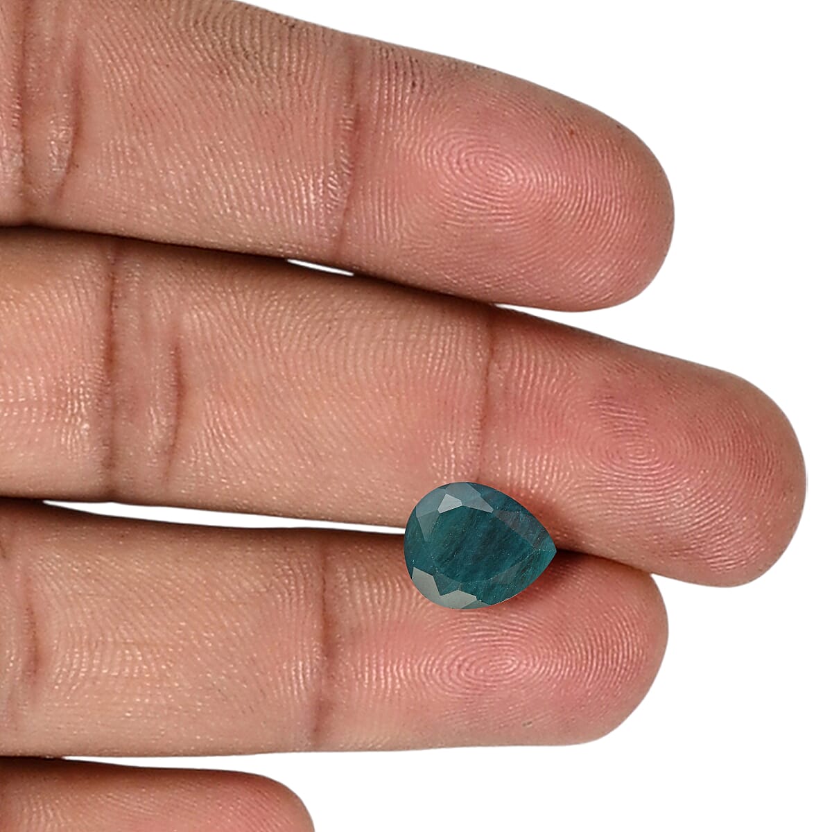 Teal Grandidierite (Pear 12x10 mm) 4.49 ctw
