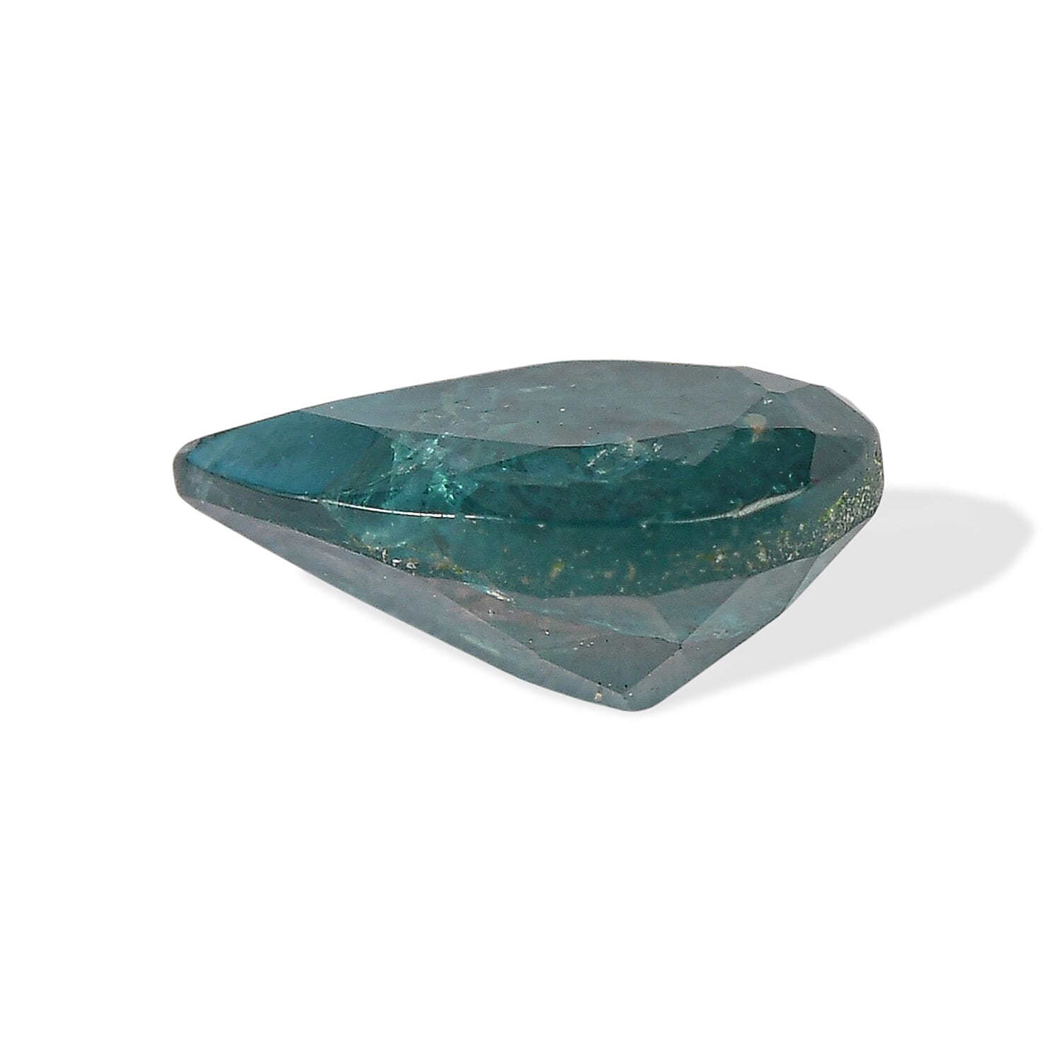 Teal Grandidierite Set of 2 (Pear 6x4 mm) 0.53 ctw