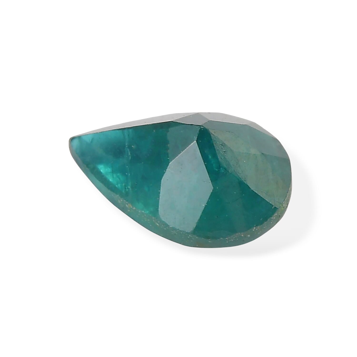 Teal Grandidierite Set of 2 (Pear 6x4 mm) 0.53 ctw