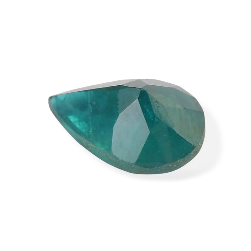 Teal Grandidierite Set of 2 (Pear 6x4 mm) 0.53 ctw