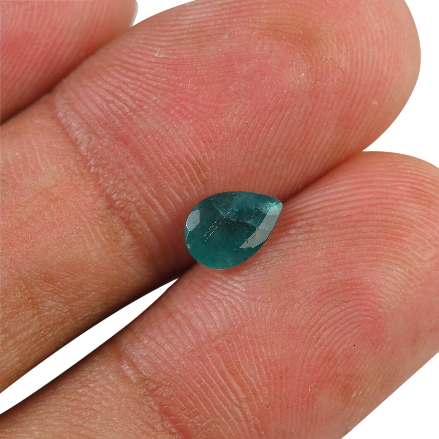 Teal Grandidierite (Pear 7x5 mm) 0.59 ctw