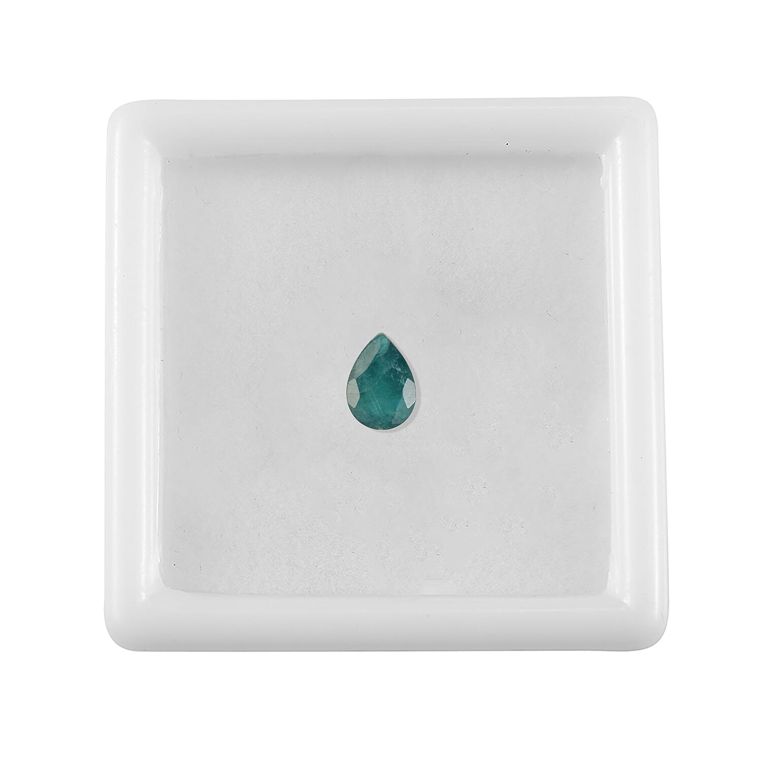 Teal Grandidierite (Pear 7x5 mm) 0.59 ctw