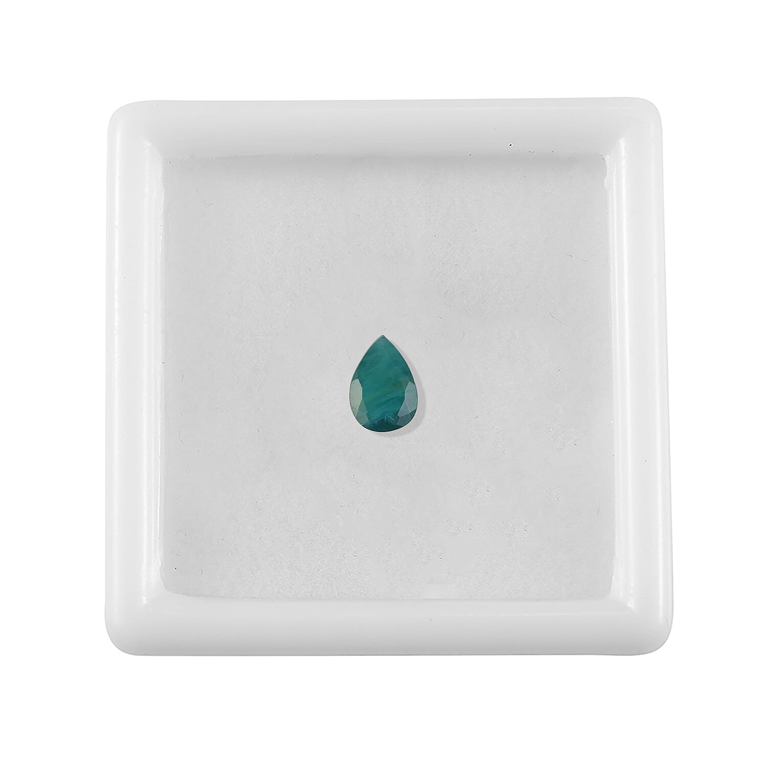 AA Teal Grandidierite (Pear 7X5 mm) 0.39 ctw