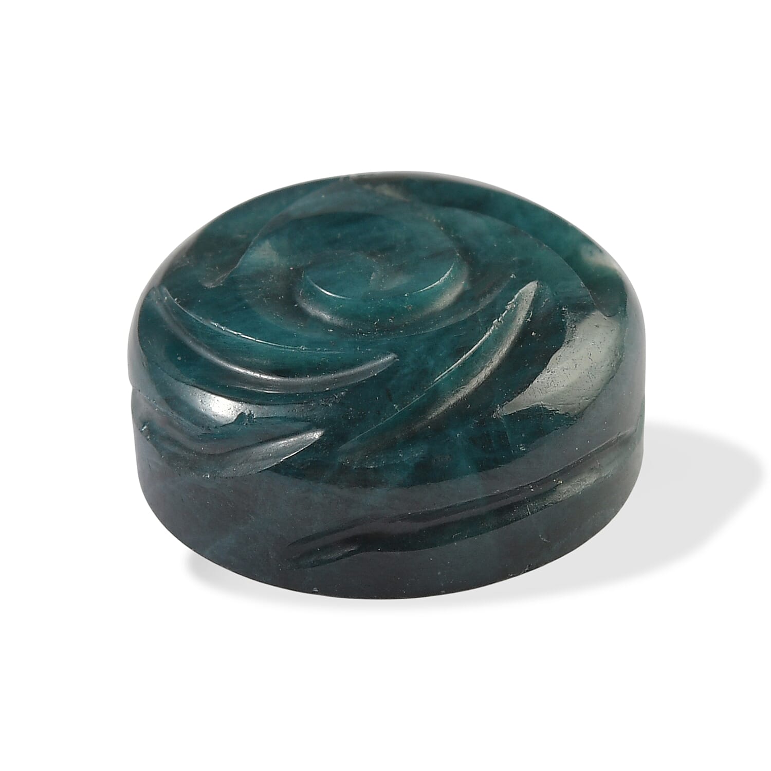Teal Grandidierite (Rnd 16 mm) 16.85 ctw