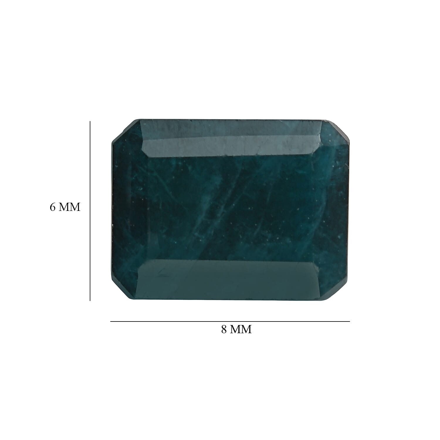 AA AAA Grandidierite (Oct 8X6 mm) 1.20 ctw