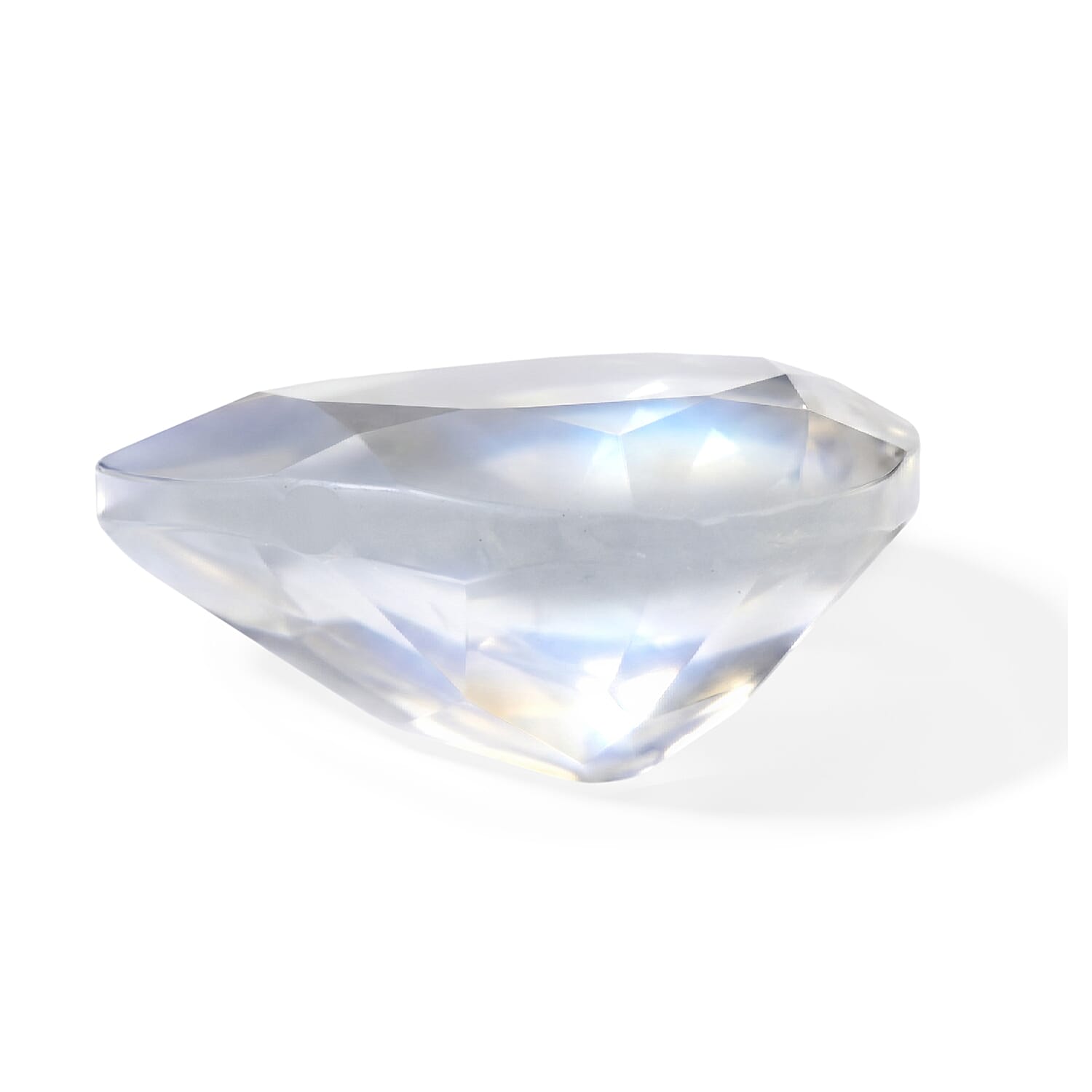 Rainbow Moonstone Set of 2 (Pear 8x6 mm) 1.90 ctw