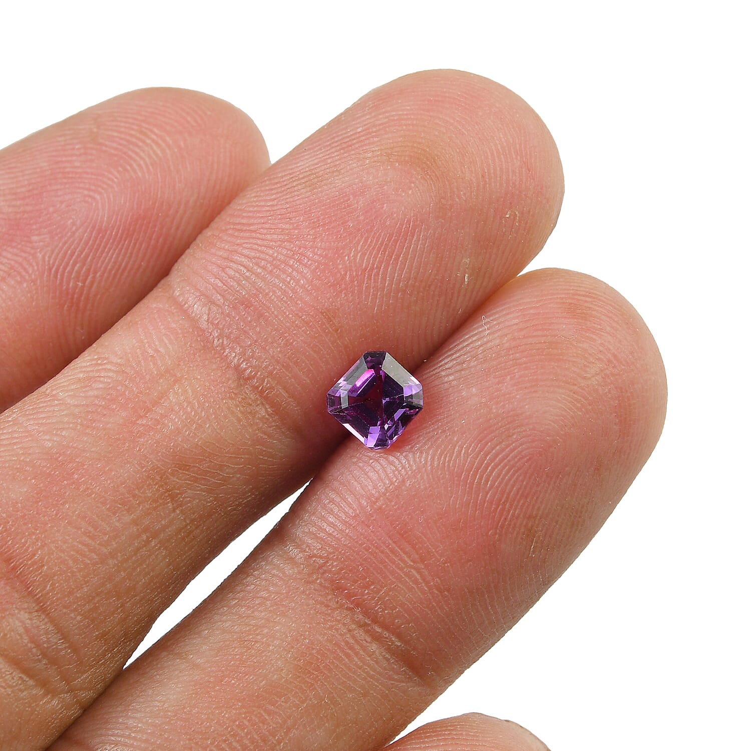 Lab Grown Color Change Sapphire Set of 4 (Oct 5x5 mm) 3.13 ctw
