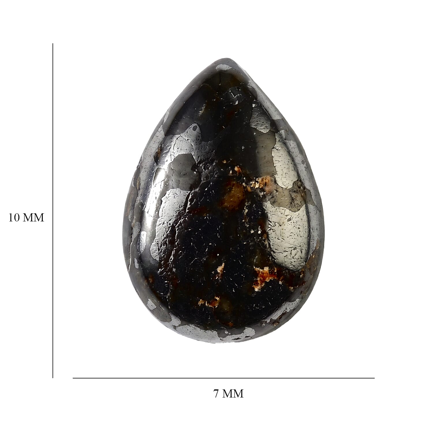 AA Willemite (Pear 10x7 mm) 2.42 ctw