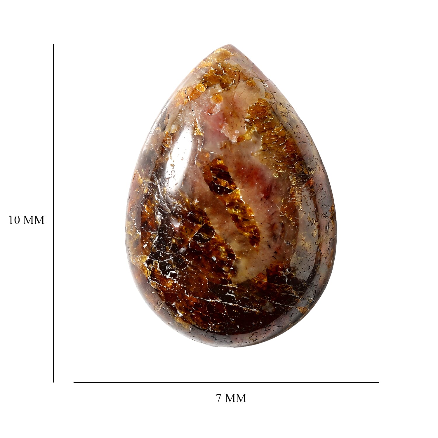 Willemite (Pear 10x7 mm) 2.39 ctw