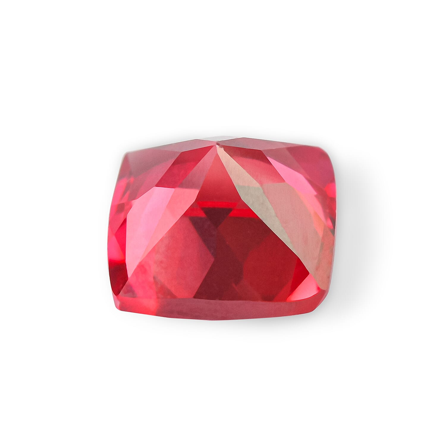 Lab Grown Padparadscha Sapphire (Cush 8x8 mm) 2.90 ctw