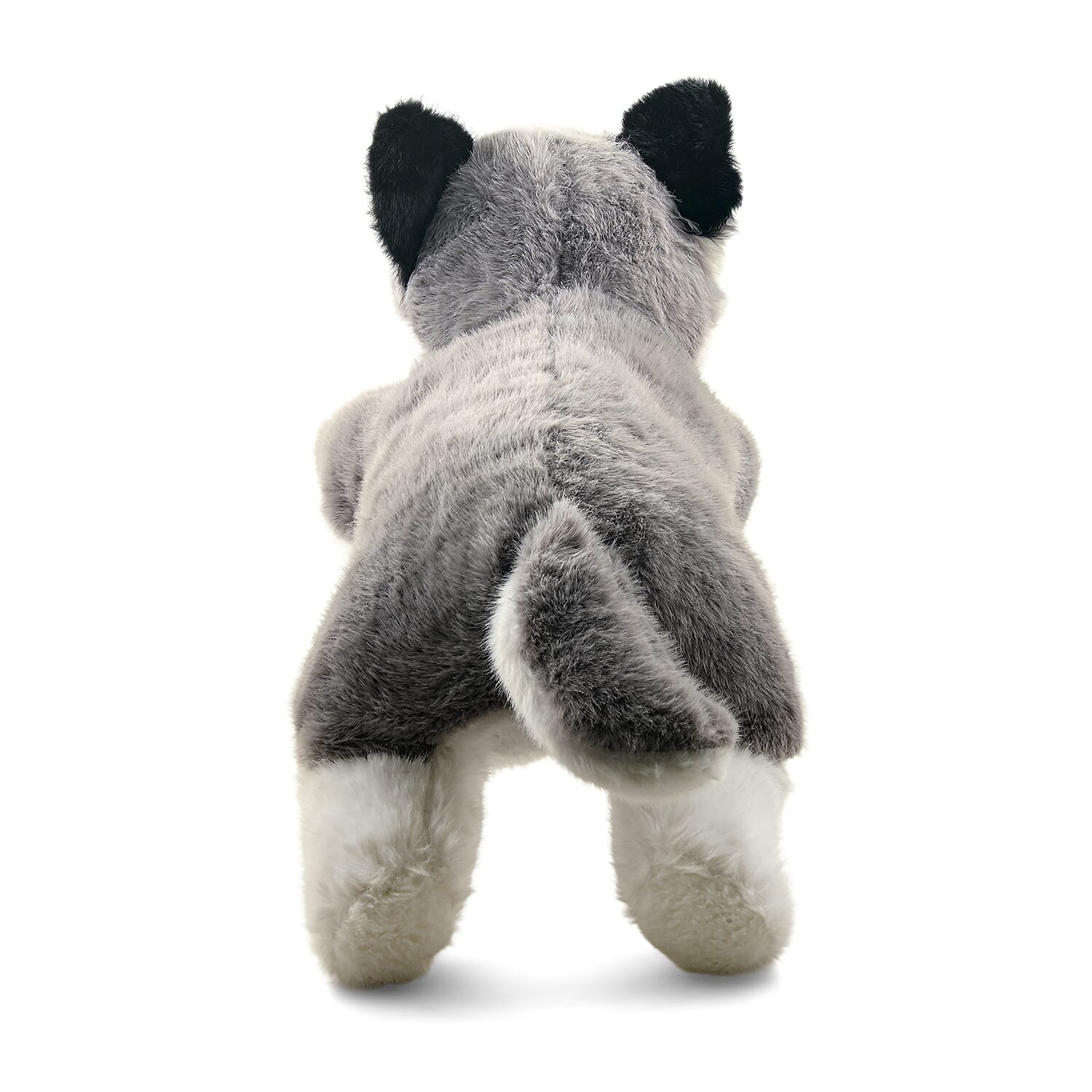 Gray Calm-Panion Pets Weighted Husky Plush