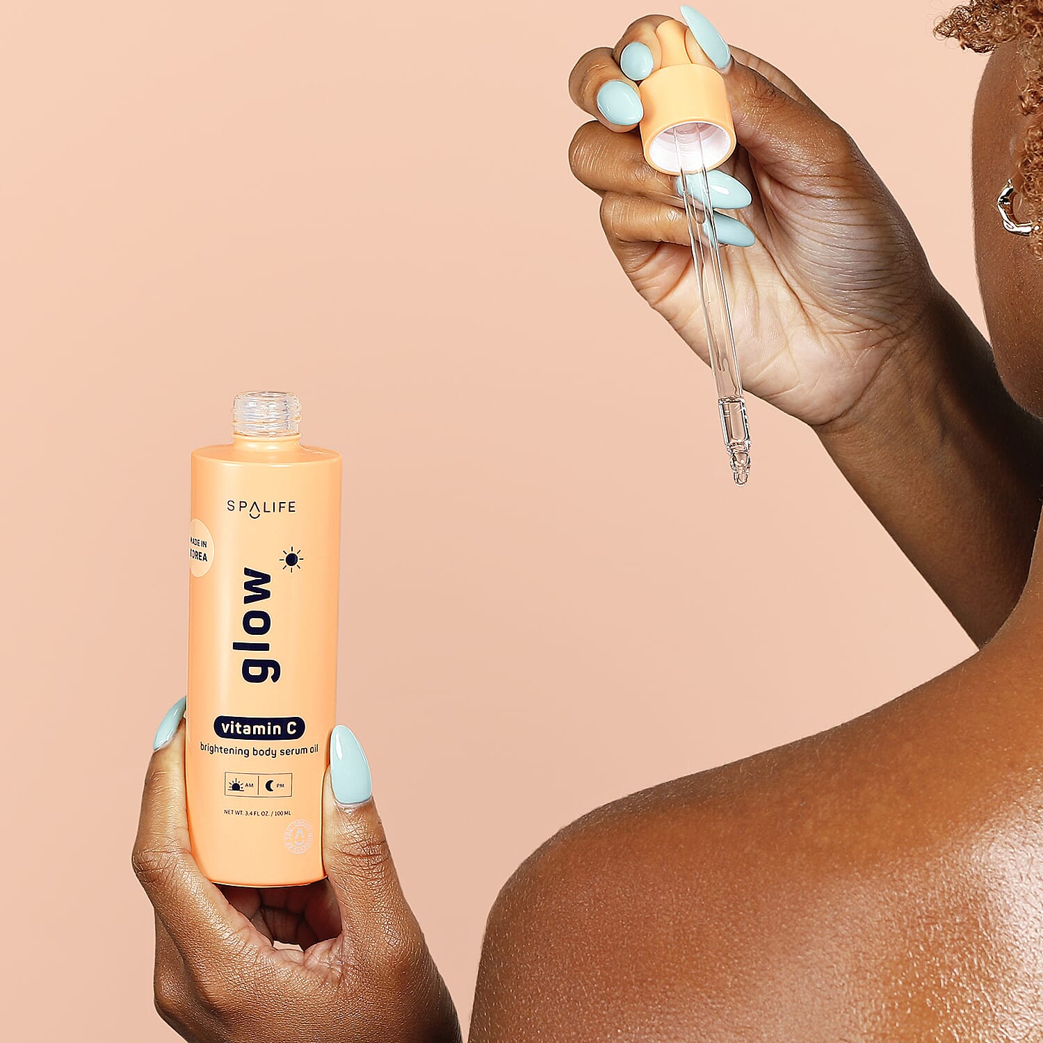 SpaLife Beauty Glow Vitamin C Brightening Body Serum Oil