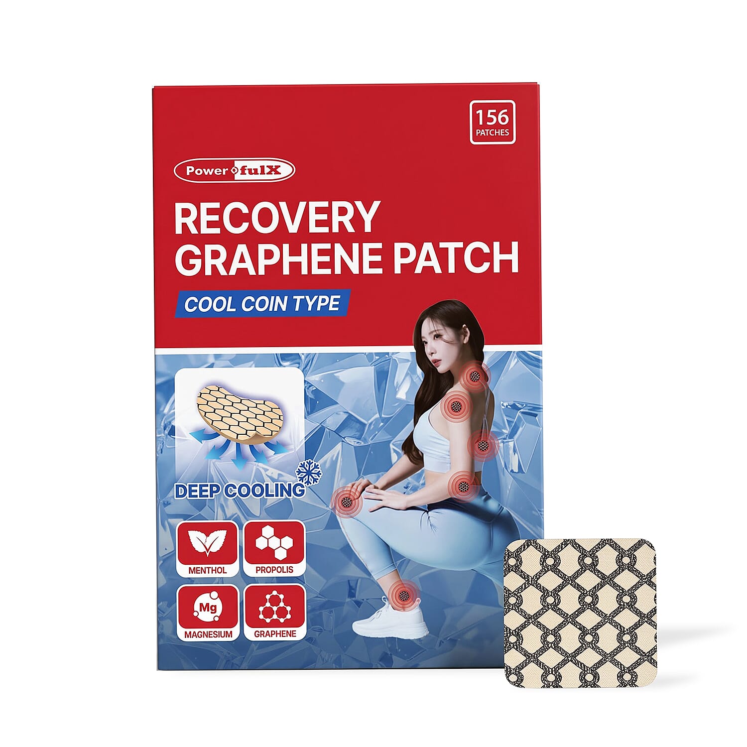 PowerFulX Recovery Graphene Patch