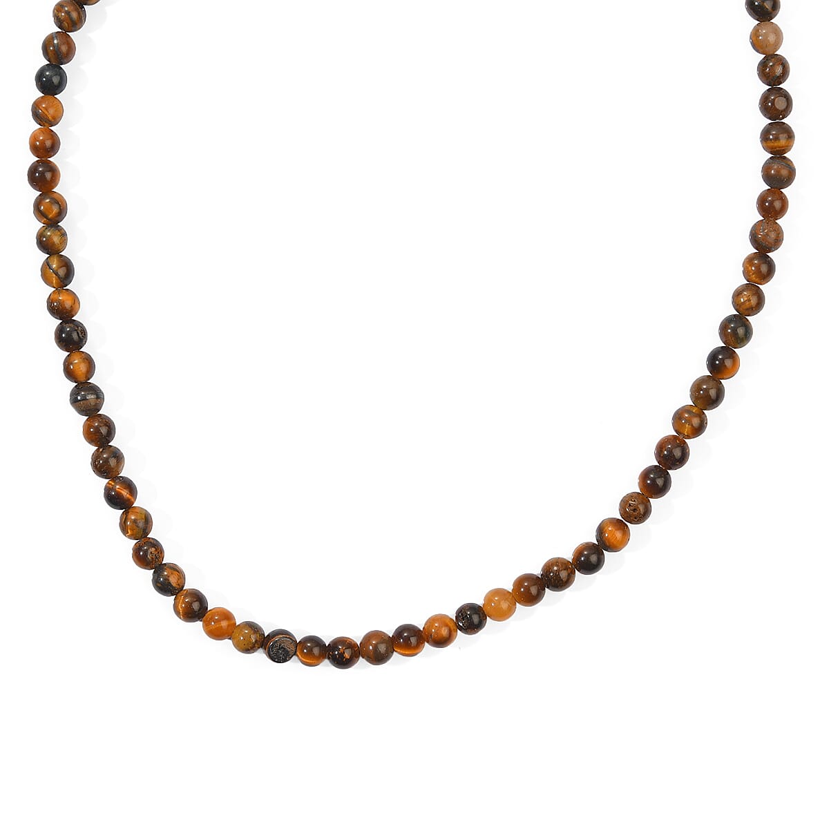 GCS Tigers Eye 50.10 ctw Beaded Strand