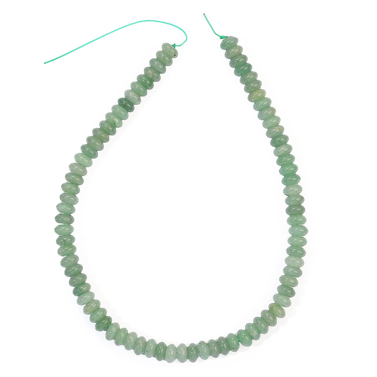 GCS Green Aventurine 344.25 ctw Beaded Strand
