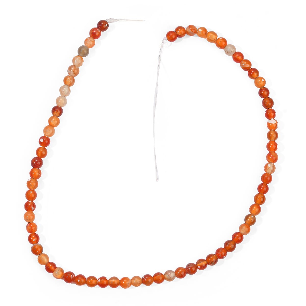 GCS Carnelian 106.10 ctw Beaded Strand