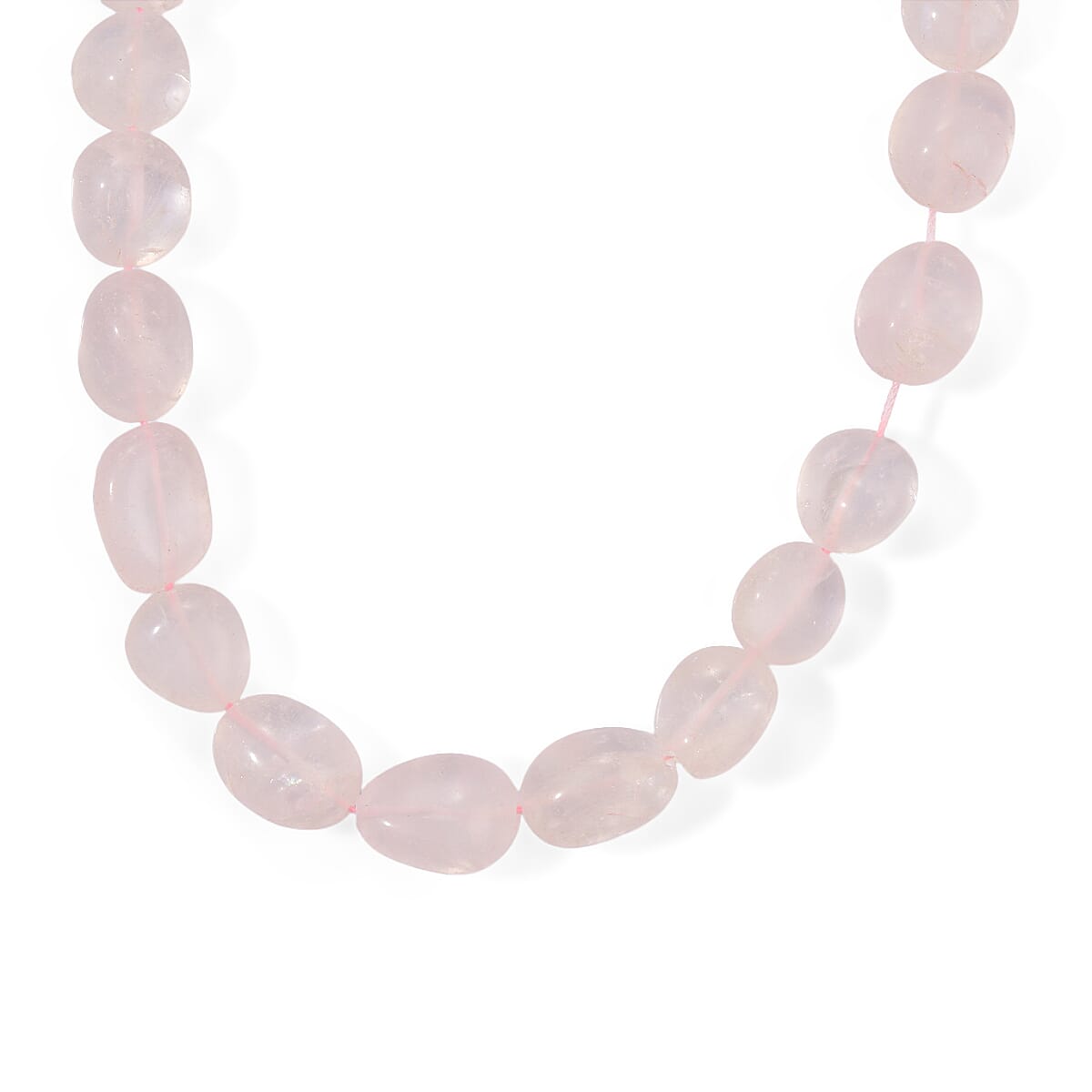 GCS Rose Quartz 337.90 ctw Beaded Strand