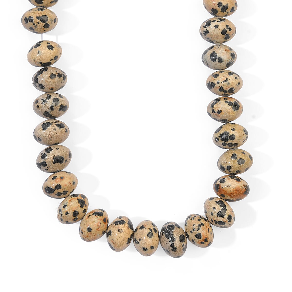 GCS Dalmation Jasper 400.65 ctw Beaded Strand