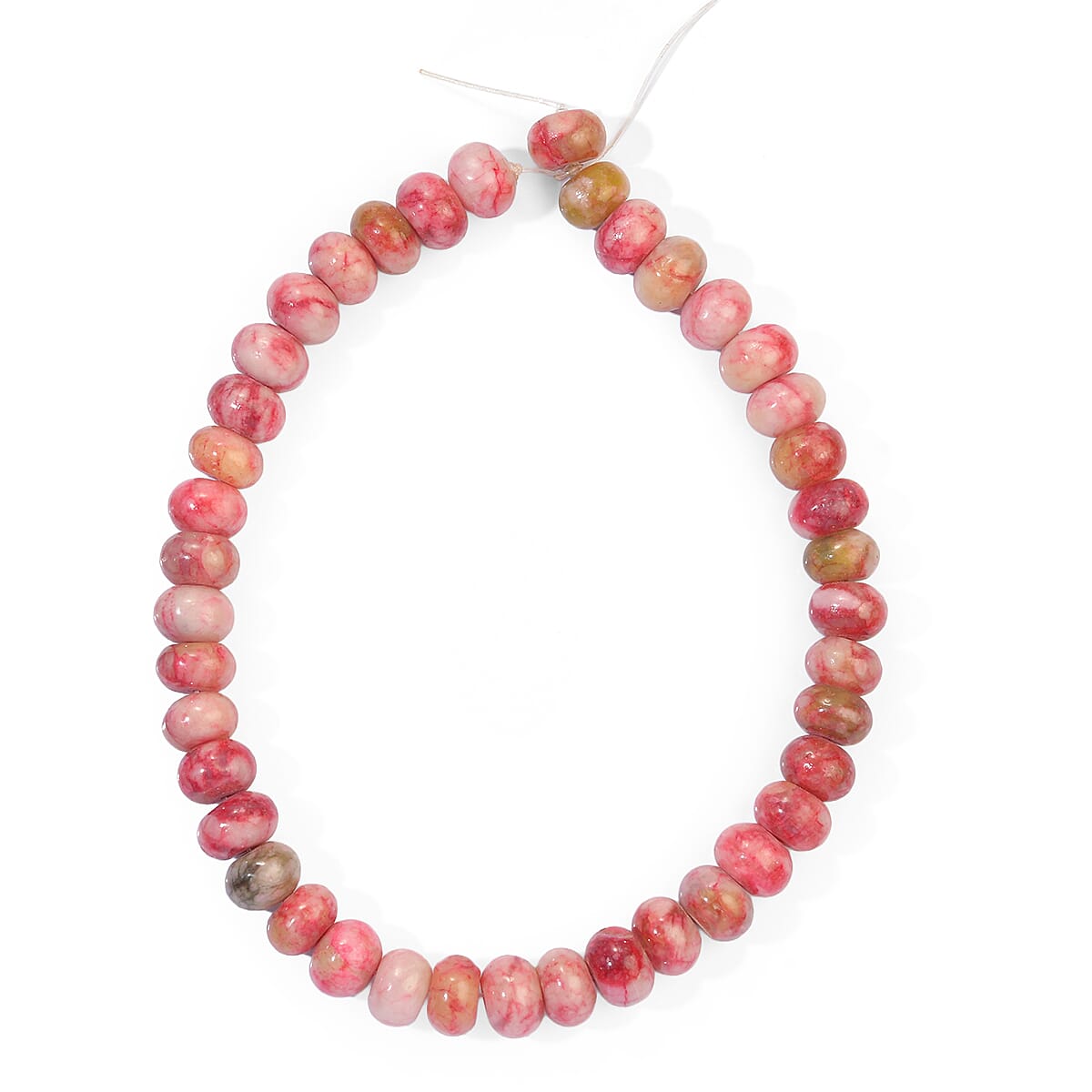 GCS Crazy Lace Jasper 620.00 ctw Beaded Strand