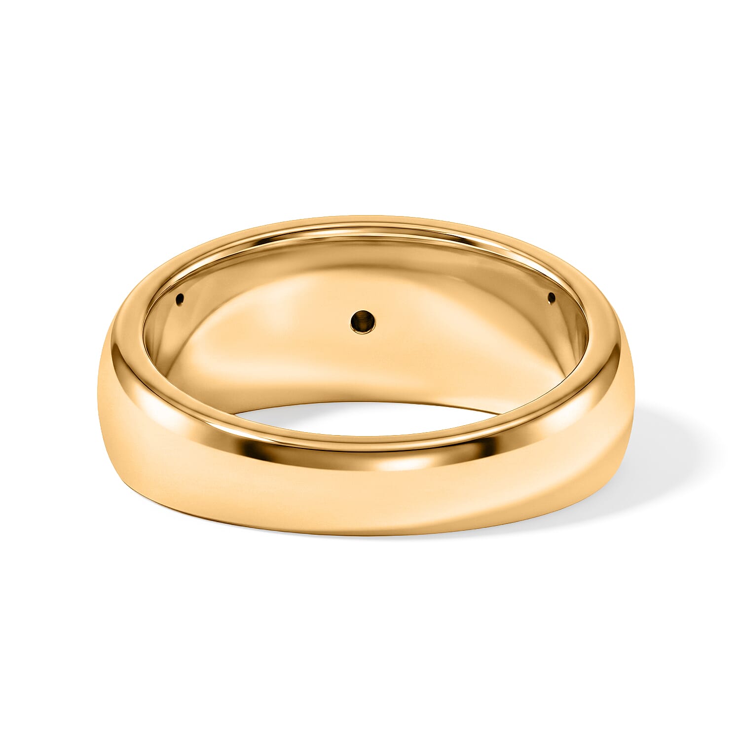 Dome Ring in 24K Yellow Gold (Size 7.0) 2.0 Grams