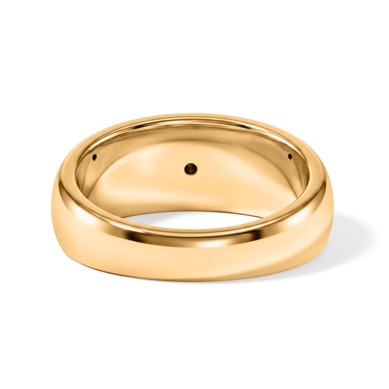 Dome Ring in 24K Yellow Gold (Size 7.0) 2.0 Grams