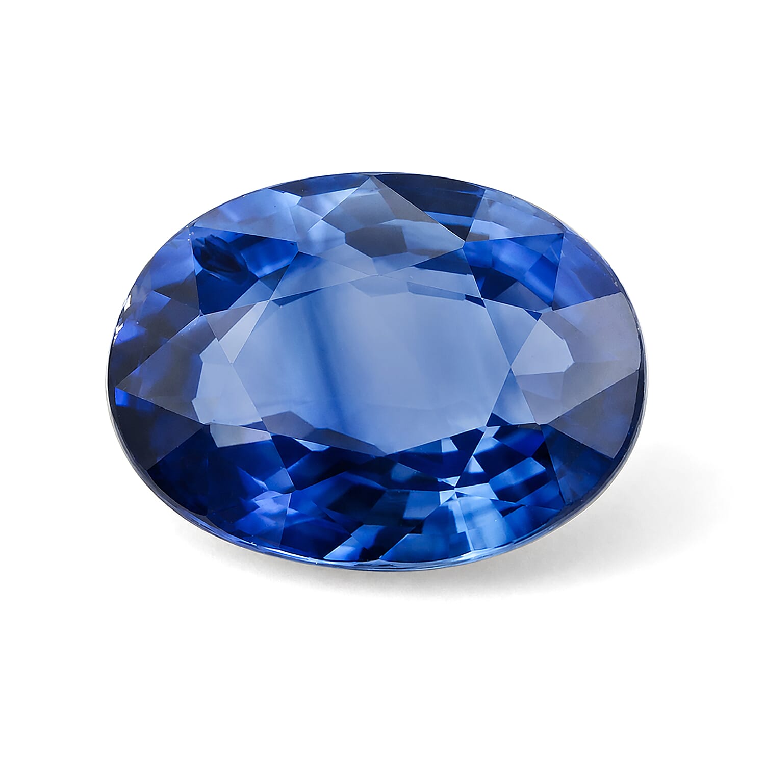 AAAA Royal Ceylon Blue Sapphire (Oval Free Size) 0.70 ctw