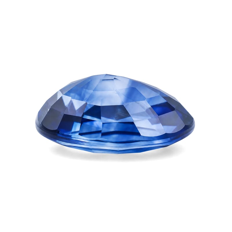 AAAA Royal Ceylon Blue Sapphire (Oval Free Size) 0.70 ctw