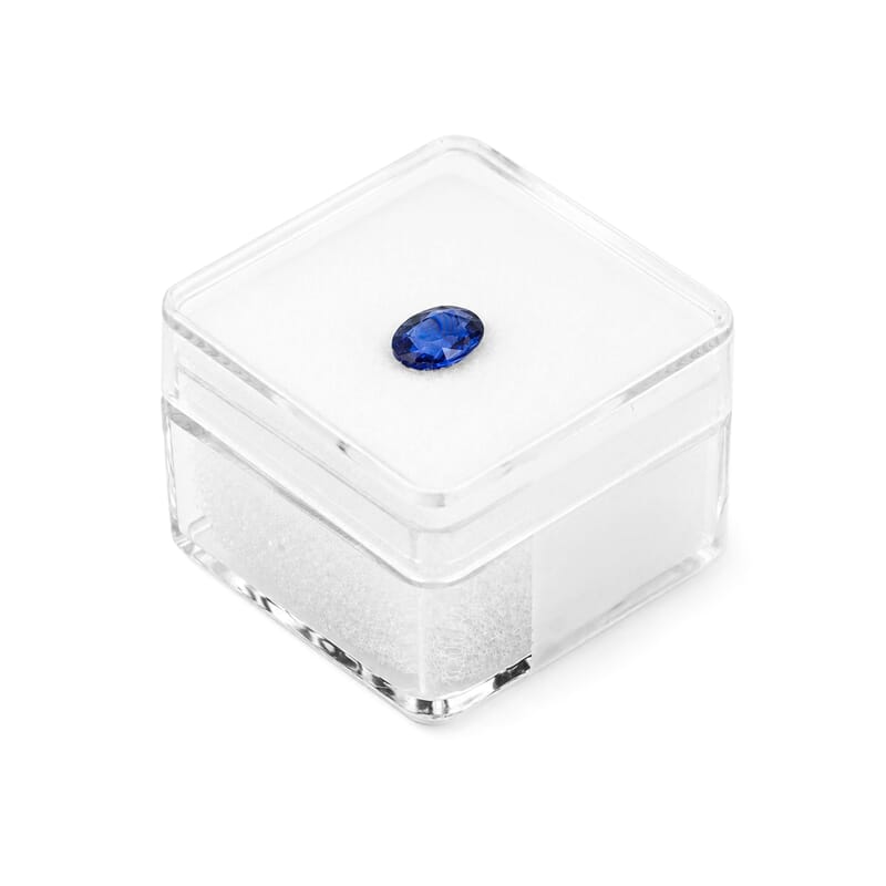 AAAA Royal Ceylon Blue Sapphire (Oval Free Size) 0.70 ctw