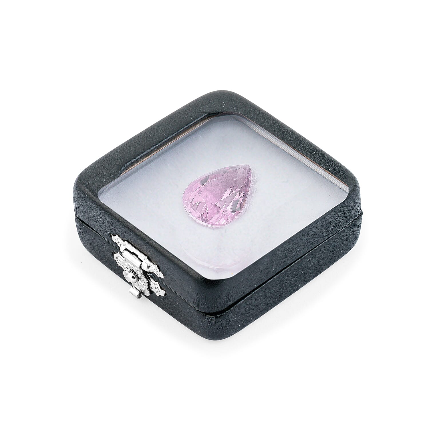 Certified and Appraised AAAA Patroke Kunzite (Pear Free Size) 20.00 ctw