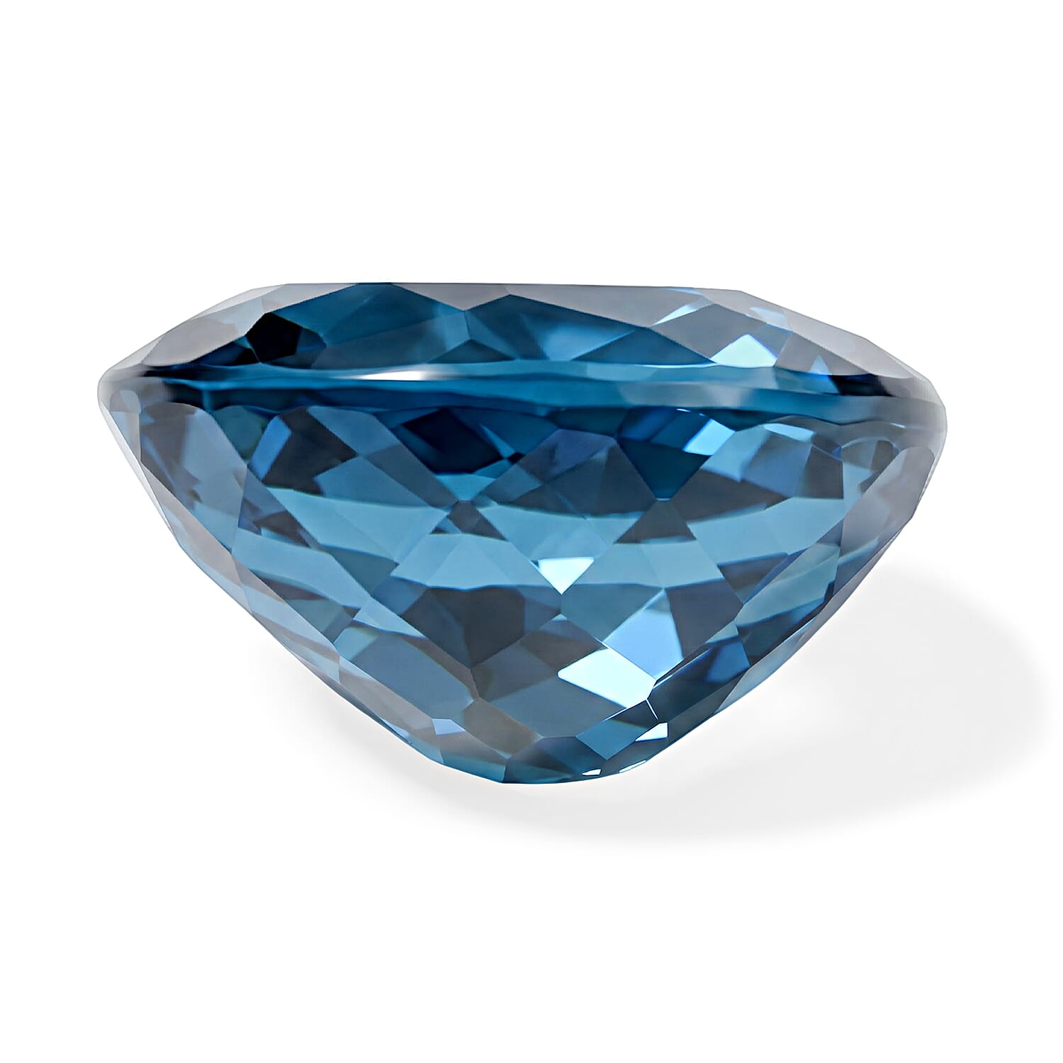 AAAA London Blue Topaz (Oval Free Size) 45.00 ctw