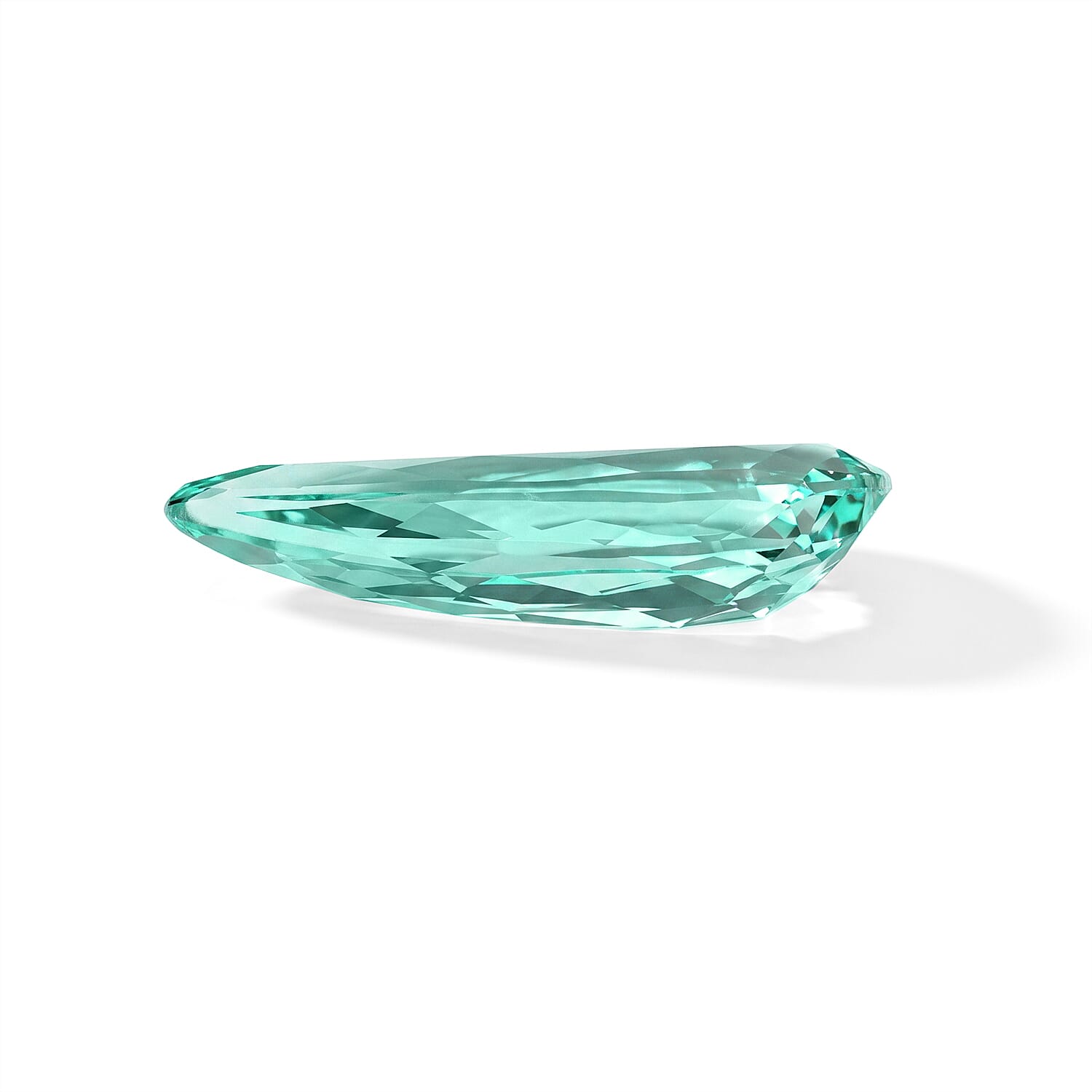 Certified and Appraised AAAA Paraiba Tourmaline (Pear Free Size) 0.70 ctw