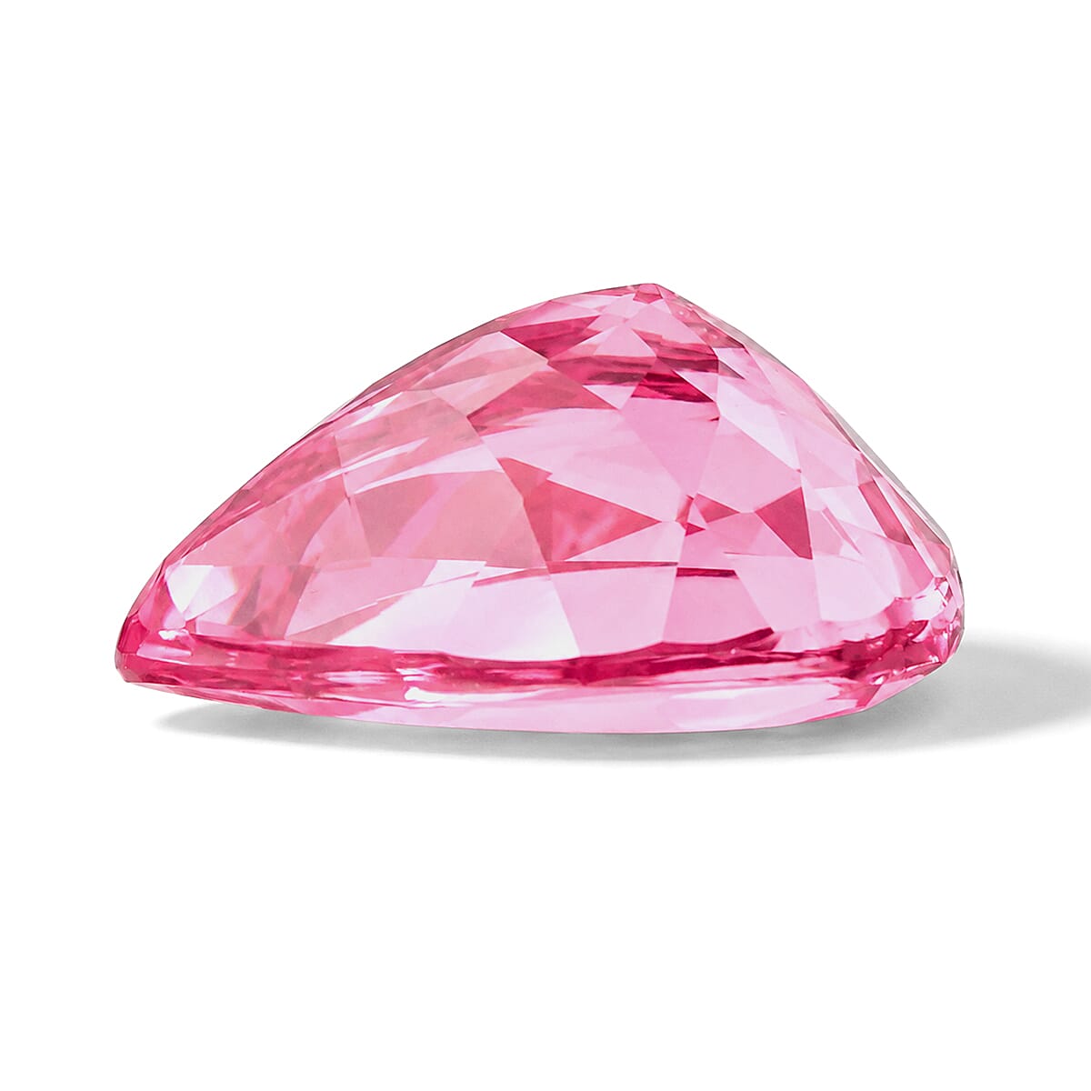 Certified and Appraised AAAA Mahenge Neon Pink Spinel (Pear Free Size) 1.00 ctw