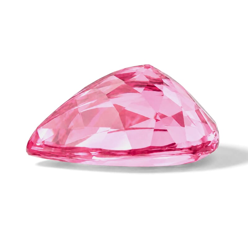 Certified and Appraised AAAA Mahenge Neon Pink Spinel (Pear Free Size) 1.00 ctw