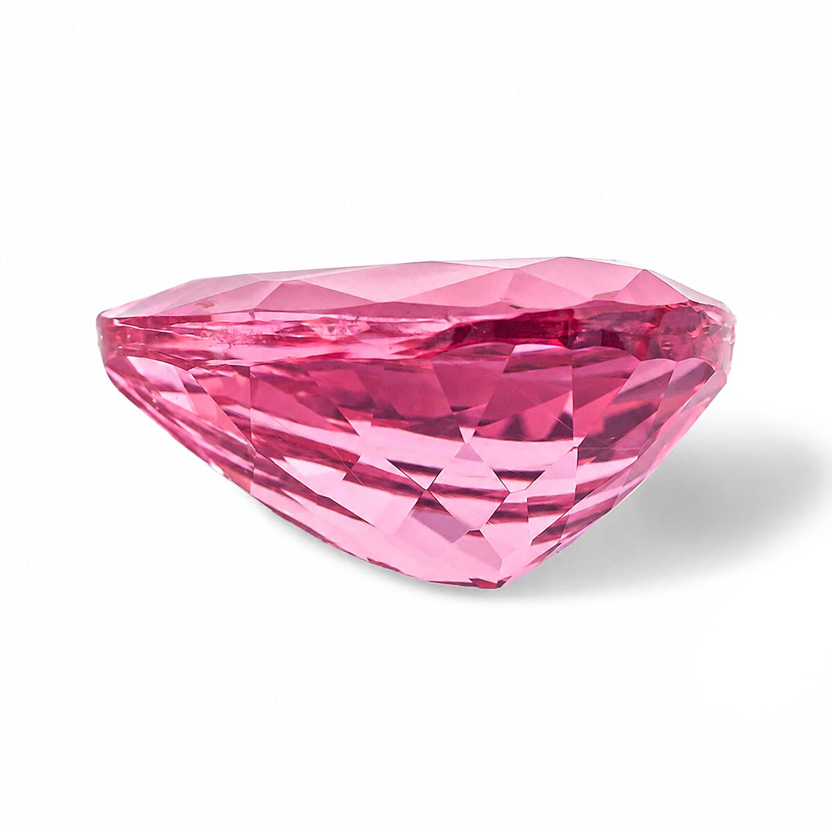 Certified and Appraised AAAA Mahenge Neon Pink Spinel (Pear Free Size) 1.00 ctw