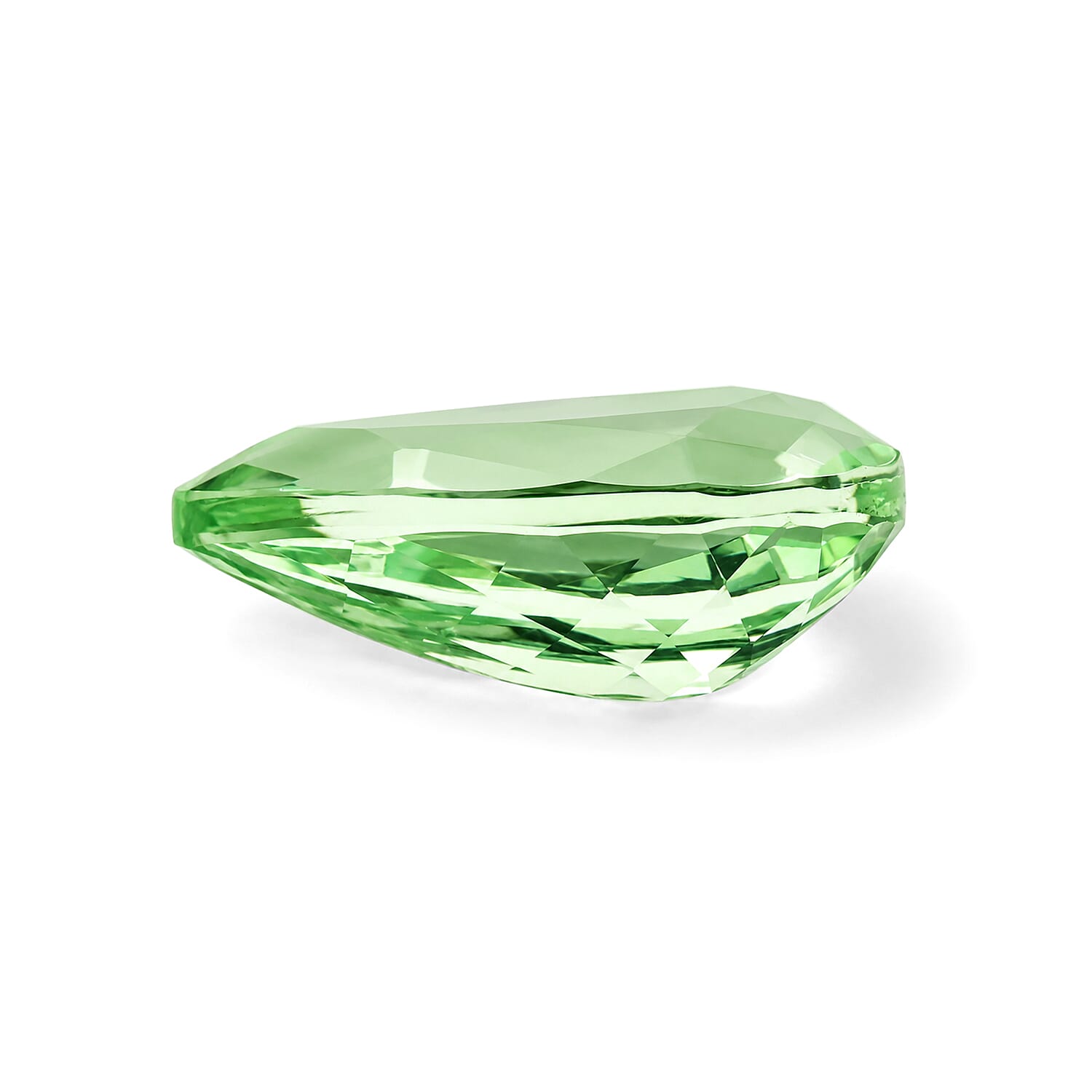 AAAA Verde Flame Garnet (Pear Free Size) 0.50 ctw
