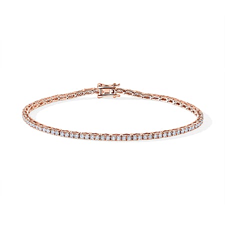 2.00 / Rose Gold Over Sterling Silver / 6.5 Inches - Product card gallery slide 1 (10342263030073)