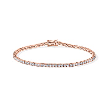3.00 / Rose Gold Over Sterling Silver / 6.5 Inches - Product card gallery slide 1 (10342263030073)