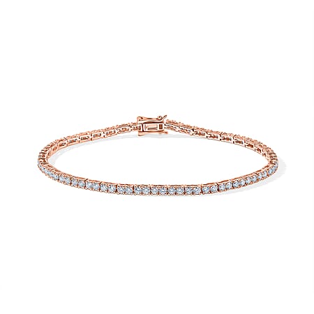 3.00 / Rose Gold Over Sterling Silver / 6.5 Inches - Product card gallery slide 1 (10342263030073)