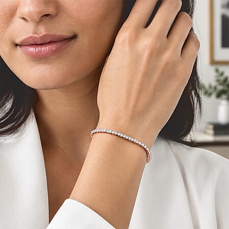 3.00 / Rose Gold Over Sterling Silver / 6.5 Inches - Product card gallery slide 3 (10342263030073)