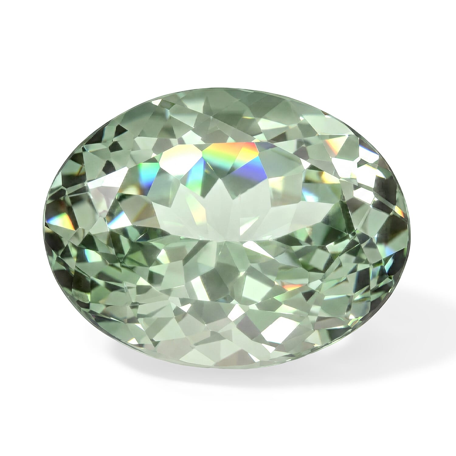 AAAA Arquiana Mint Tourmaline (Oval Free Size) 2.00 ctw