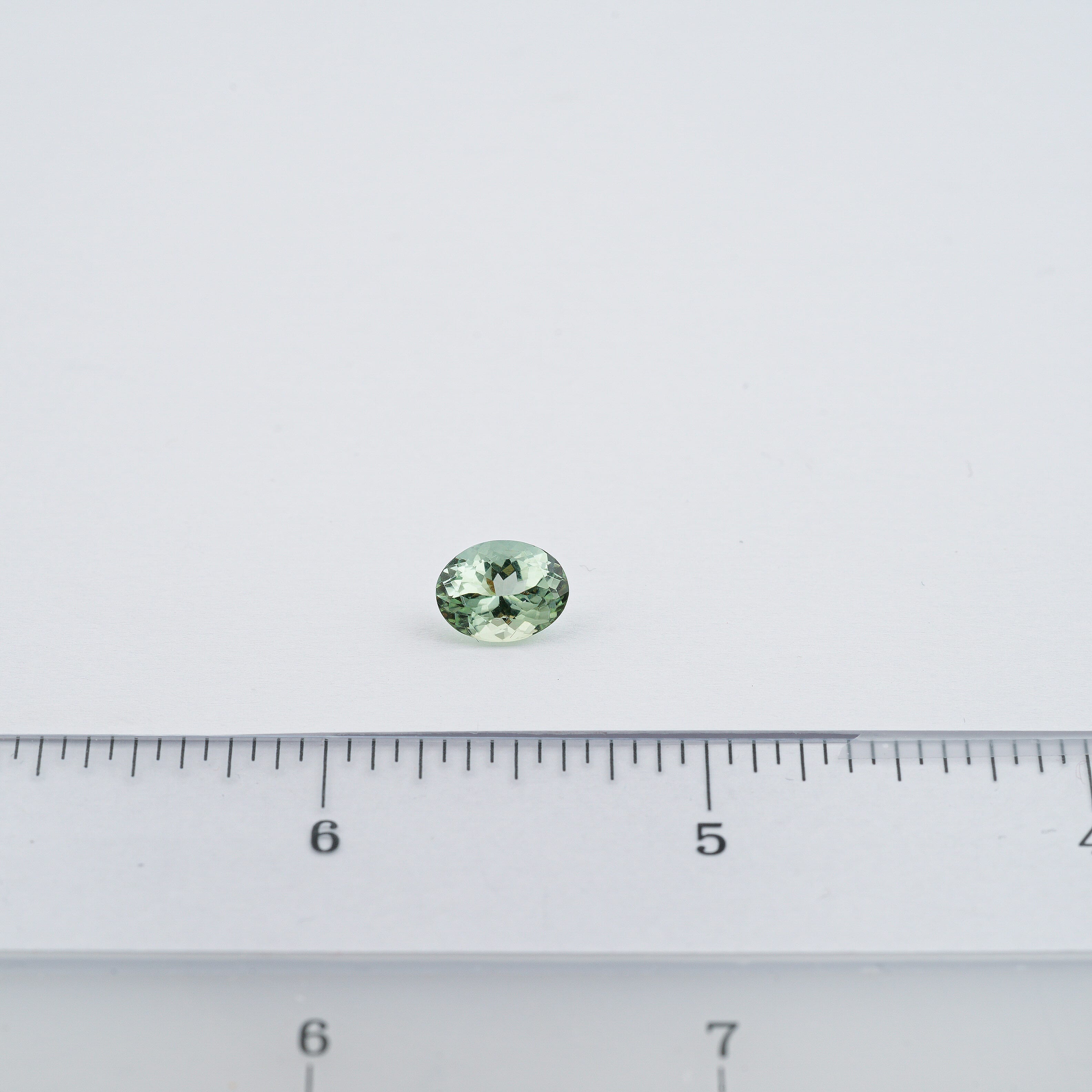 AAAA Arquiana Mint Tourmaline (Oval Free Size) 2.00 ctw