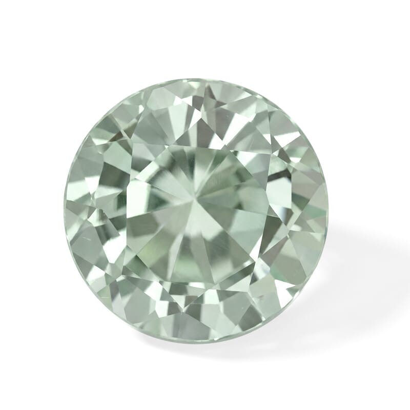 AAAA Arquiana Mint Tourmaline (Round Free Size) 2.00 ctw