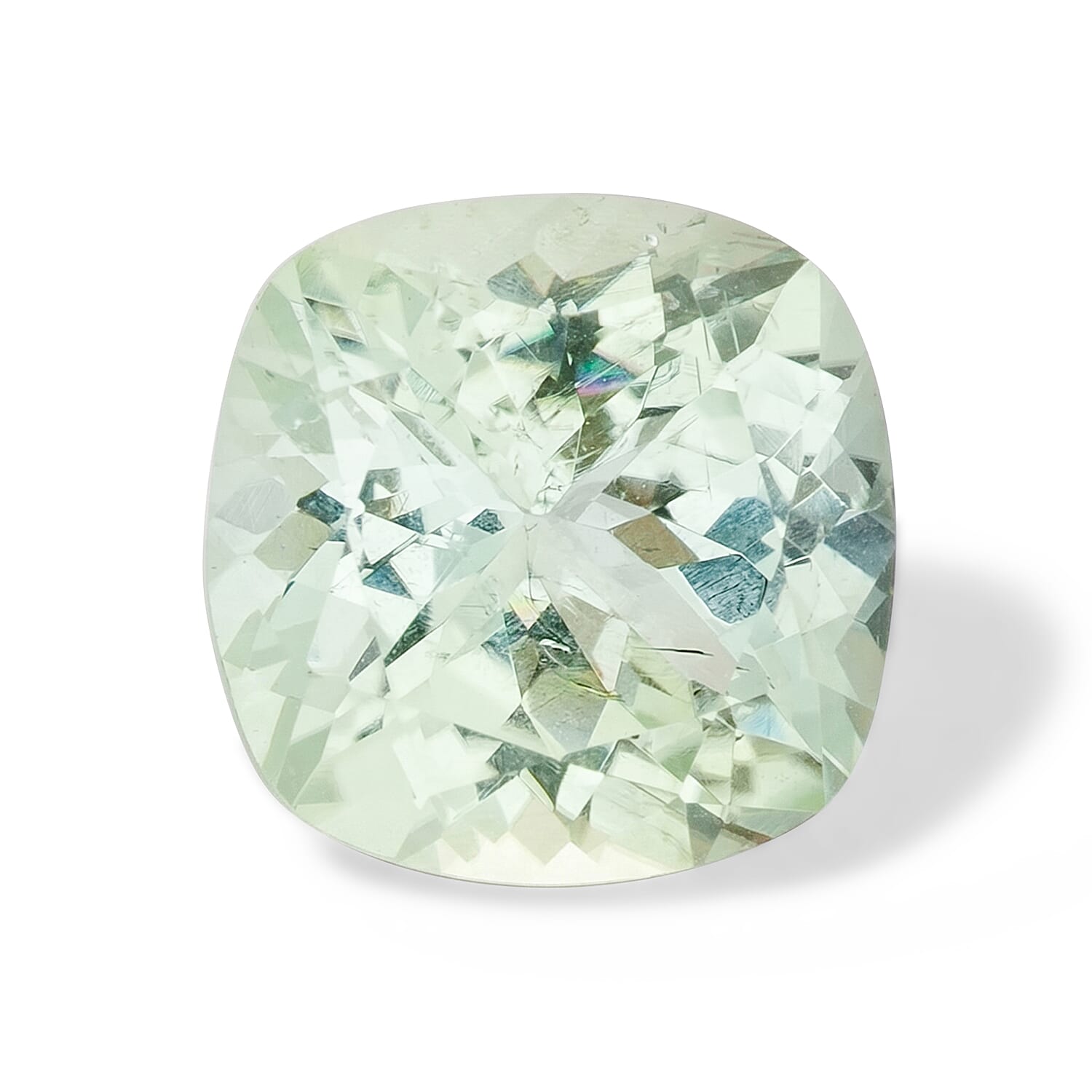 Certified and Appraised AAAA Arquiana Mint Tourmaline (Cushion Free Size) 2.00 ctw