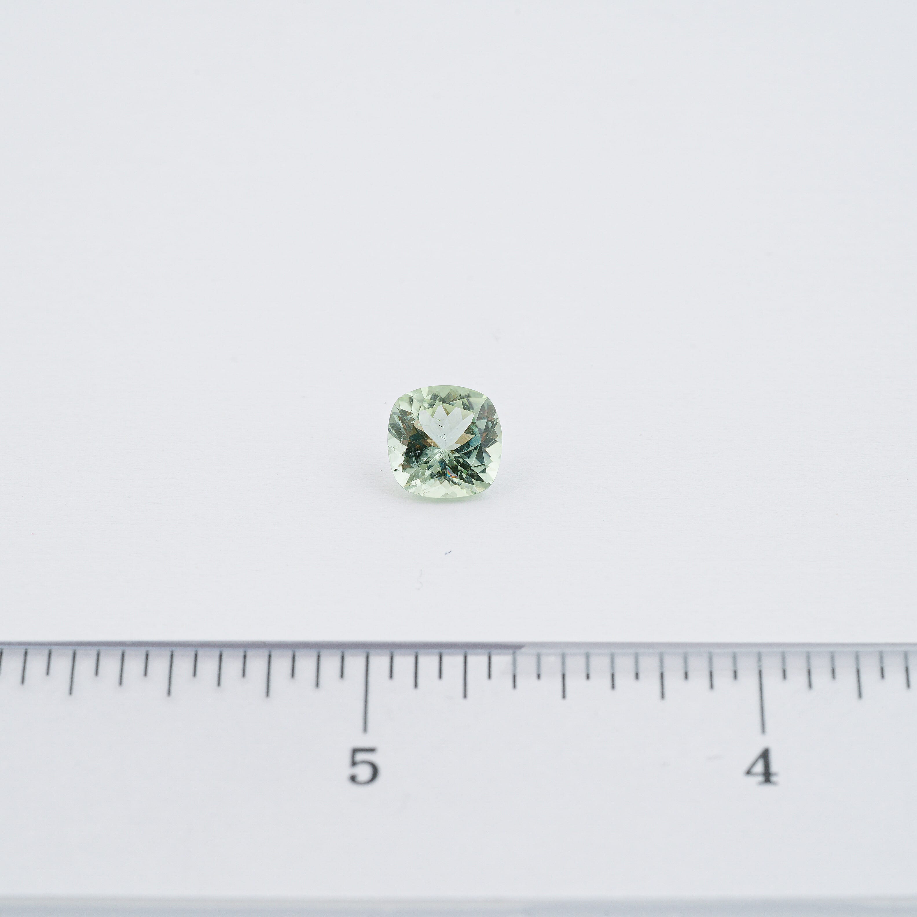 Certified and Appraised AAAA Arquiana Mint Tourmaline (Cushion Free Size) 2.00 ctw