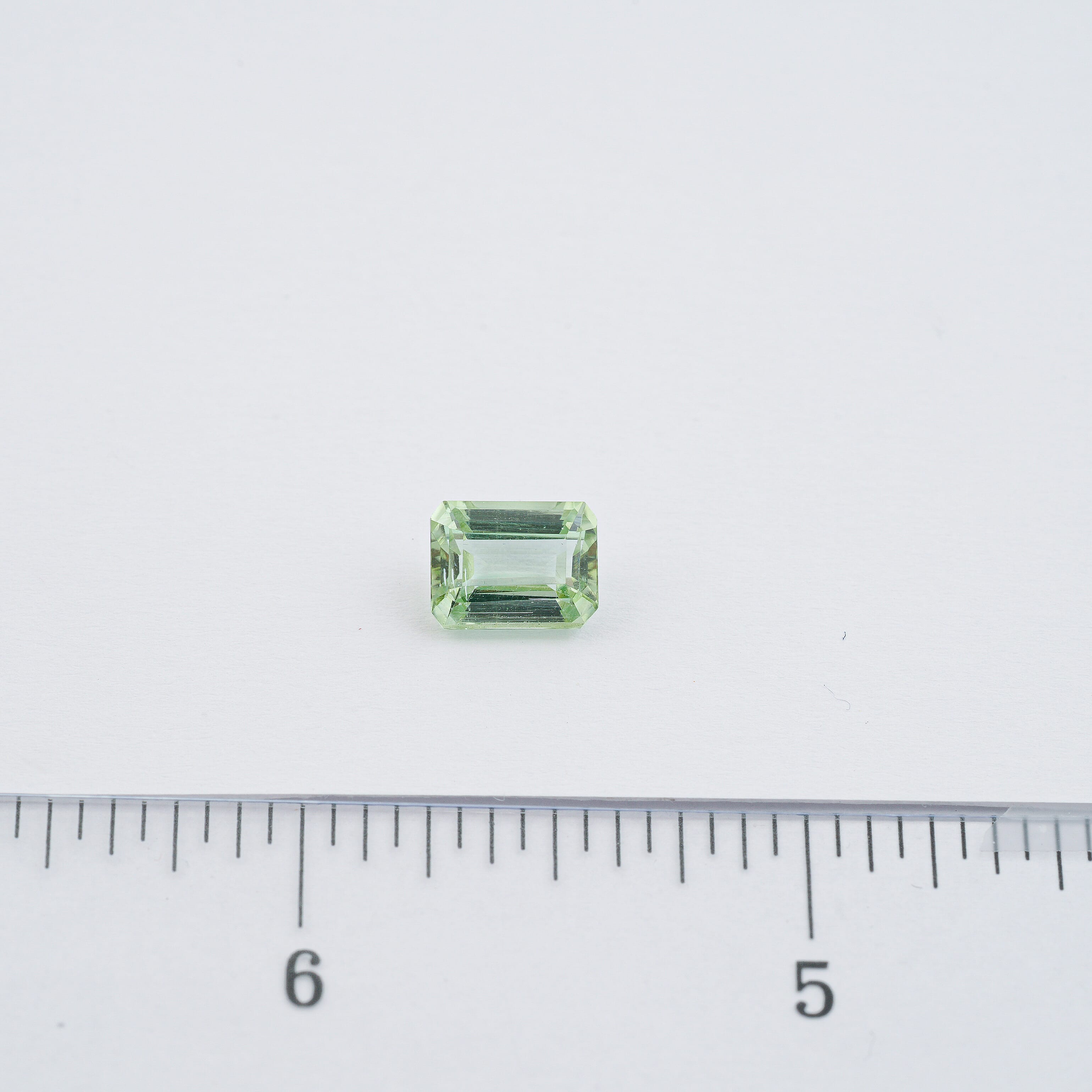 AAAA Mint Tourmaline (Octagon Free Size) 2.00 ctw