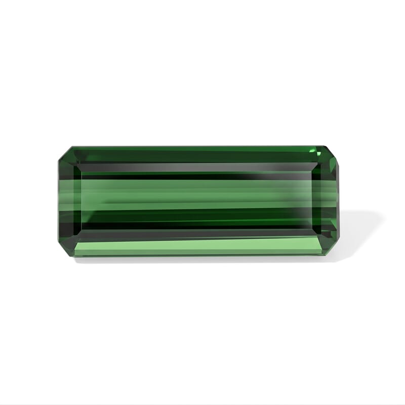 Certified and Appraised AAAA Green Tourmaline (Baguette Free Size) 15.50 ctw