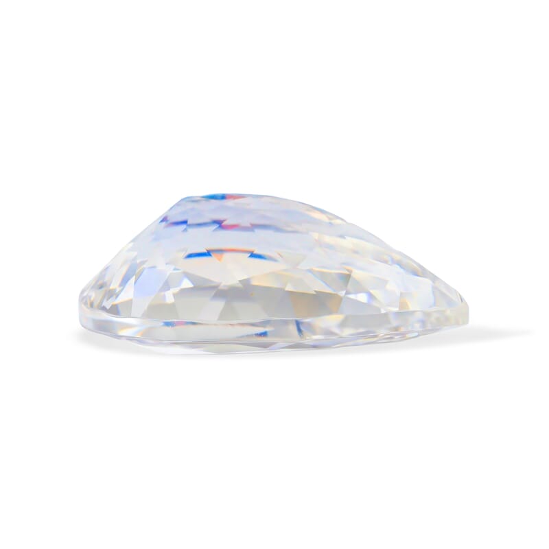 AAAA Malagasy Moonstone (Pear Free Size) 6.00 ctw