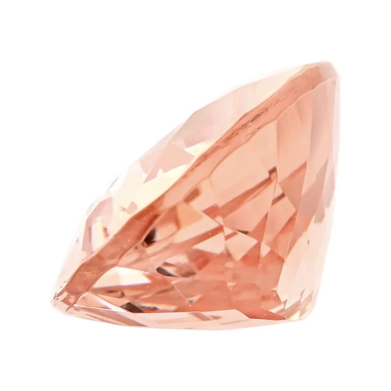 Certified and Appraised AAAA Marropino Morganite (Pear) 11.00 ctw