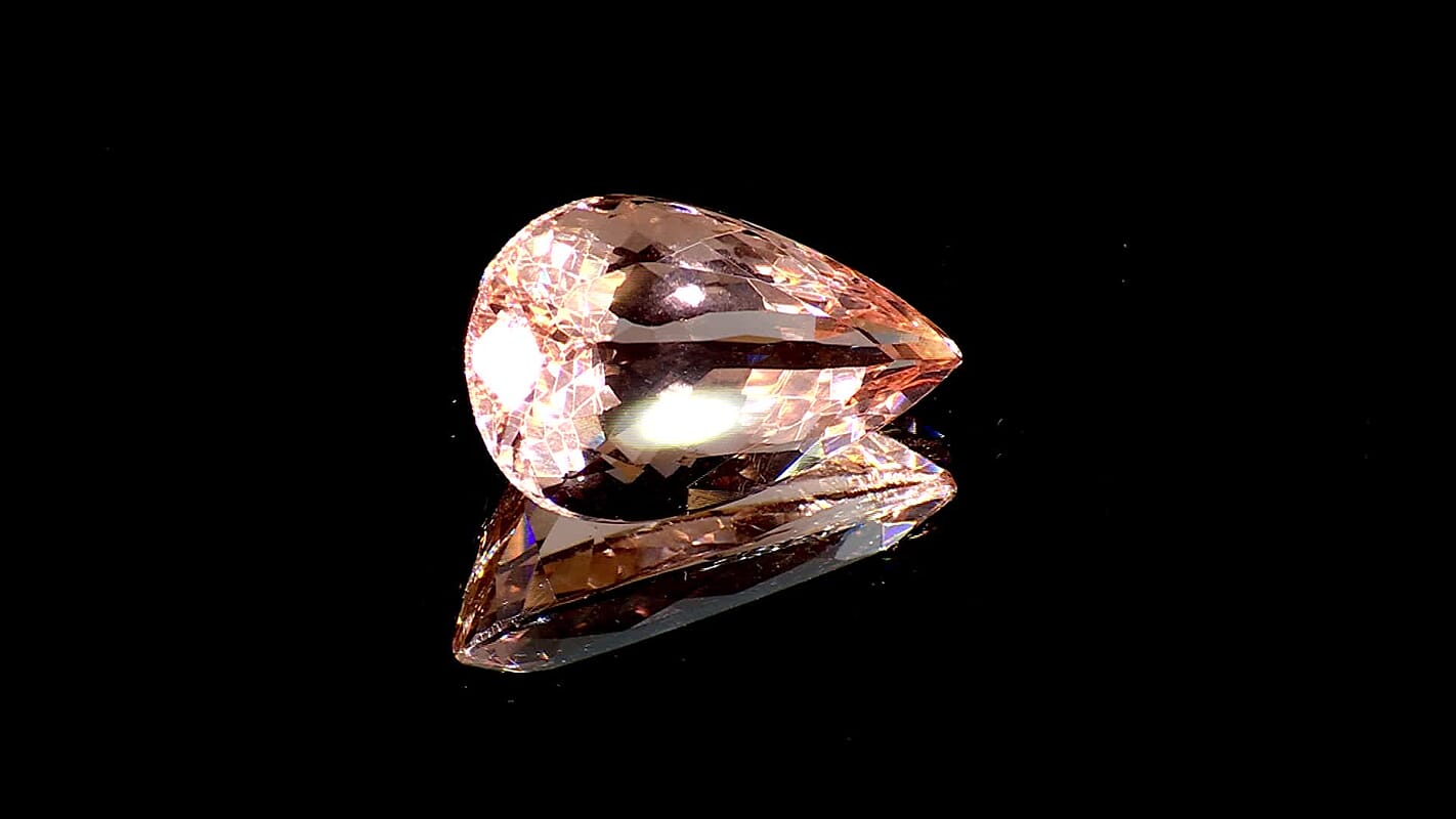 AAAA Marropino Morganite (Pear Free Size) 11.00 ctw